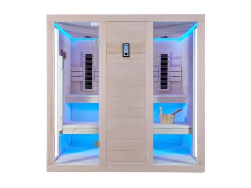 Kombinirana SAUNA - 210 x 180 x 210 cm - ELITE - Aspen