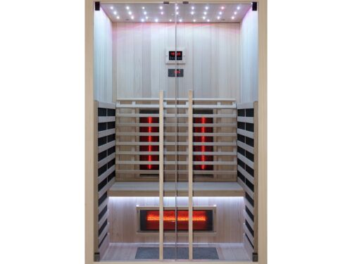 IR infracrvena SAUNA - full spectrum + karbonski grijači 130 x 110 x 200 cm 